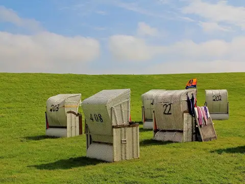 Erholung am grünen Strand - Nordseeküste Nordfriesland