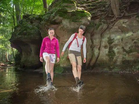 Wandern Bitterbachschlucht