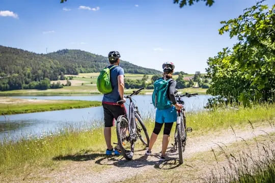 Radfahren inmitten der wasserreichsten Region Ostbayerns