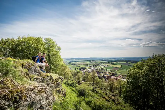 Ausblick vom Schlossberg Tännesberg