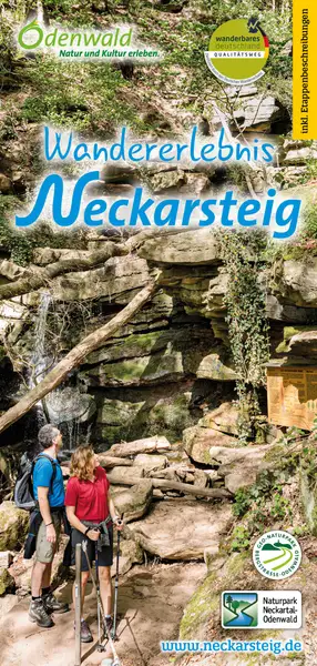 Faltkarte Neckarsteig