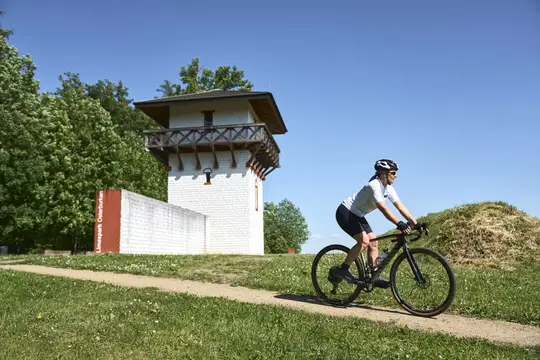 Wachtturm im Limespark Osterburken