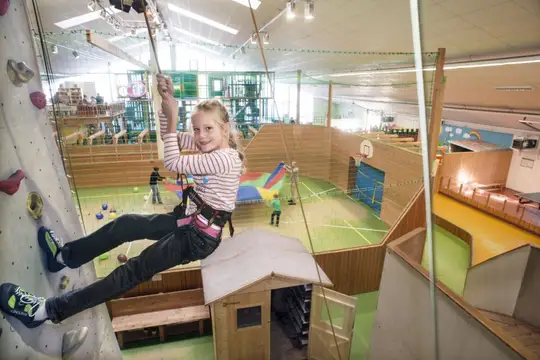 Klettern im Fun & Sport Center