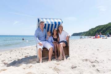 Ideal für Familienurlaub – der Nordstrand im Ostseebad Göhren