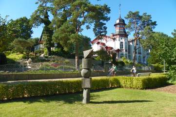 Promenade im Ostseebad Zinnowitz