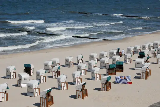 Strand im Ostseebad Zinnowitz