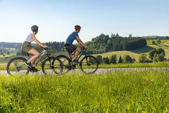 Radfahren entlang der Buschelkapelle