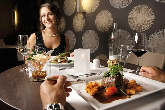 Dinner im Hotel Oversum