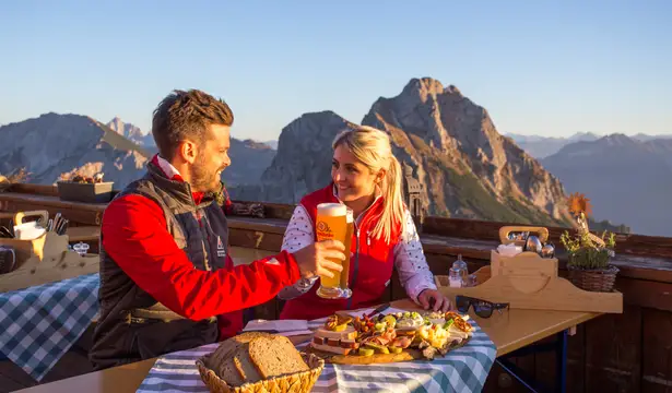Hütteneinkehr in der Ostlerhütte