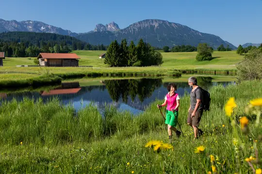 Wandern im Tal