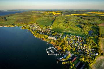 Das Ferienressort Land Fleesensee mit Hotel- und Golfanlage