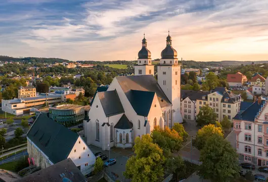 Joh.kirche mit Komturhof