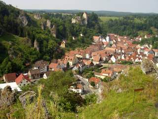 Pottenstein – Blick von der Bergwachthütte