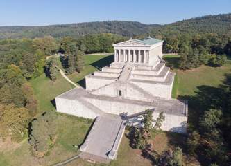 Walhalla bei Donaustauf im Landkreis Regensburg