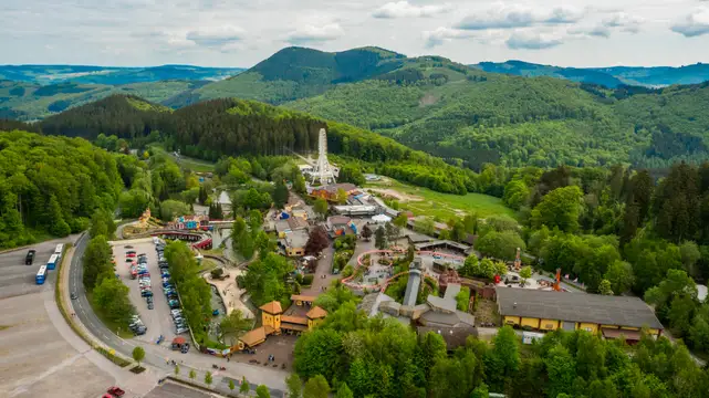 Fort Fun Abenteuerland von oben