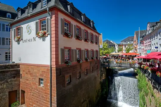 Der Wasserfall in Saarburg