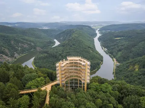 Ausblick Saarschleife