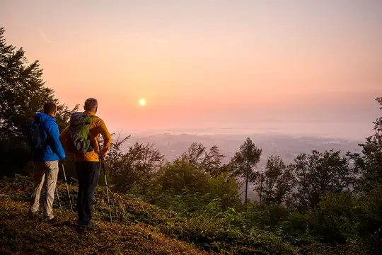 Blick vom Momberg ins Sankt Wendeler Land