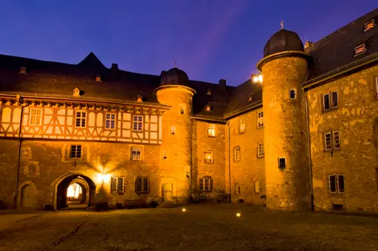 Schloss in der Brüder-Grimm-Stadt Steinau a.d. Straße