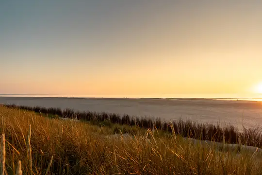 Spiekerooger Strand beim Sonnenaufgang