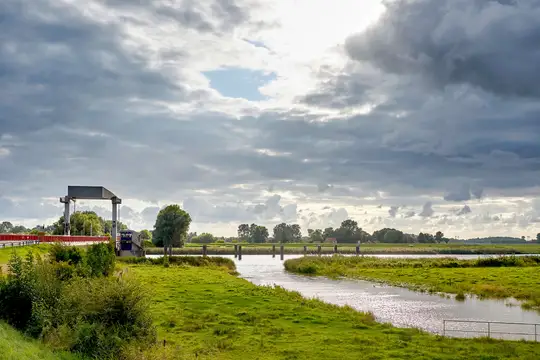 Flusslandschaft an der Oste