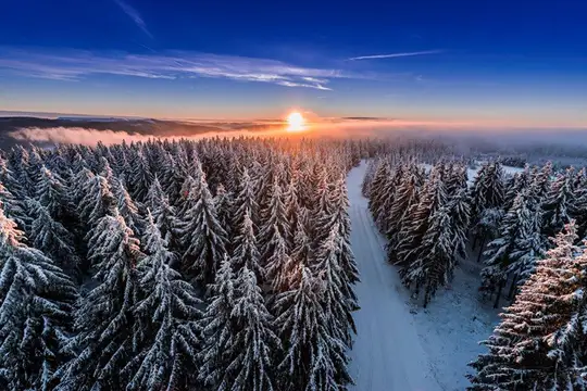 Winter in Thüringen