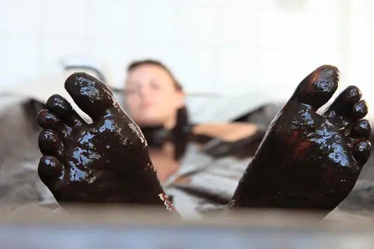 Moorbad in der Ardesia Therme