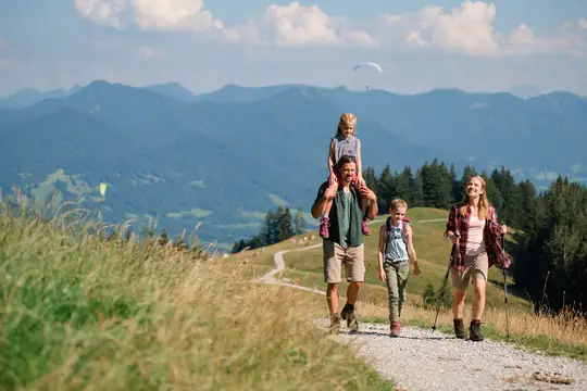 Wandern mit der Familie
