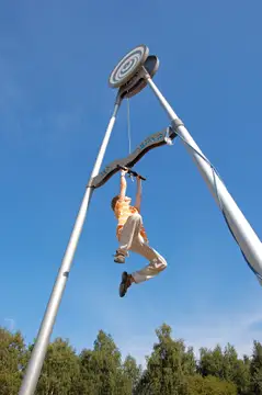 Der weitläufige Außenbereich lädt zum Forschen unter freiem Himmel ein! 