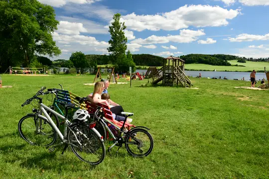 Spielplatz an der Talsperre Pirk