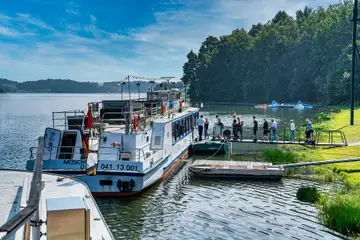 Schiffsanlegestelle Talsperre Pöhl