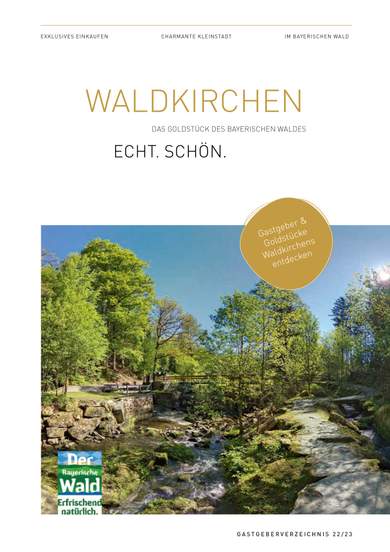Katalog von Waldkirchen – Natururlaub im Bayerischen Wald ansehen