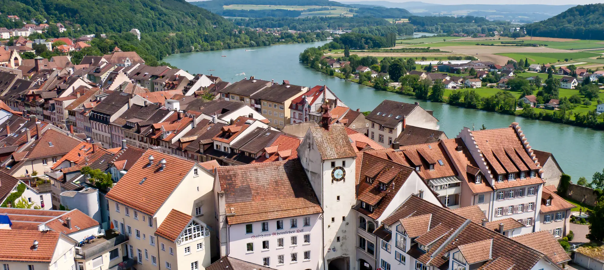 Waldshut-Tiengen: Stadt. Wald. Fluss.