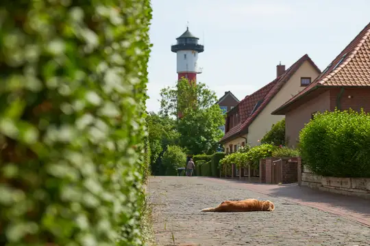 Gemütliches Inseldorf