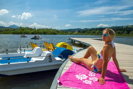 Naturbadeplatz am Grüntensee
