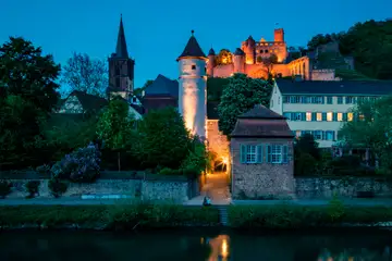 Wertheim bei Nacht