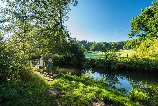 Eisenbahnbrücke bei Nistertal im Westerwald