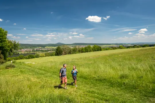 Wanderer in der Natur