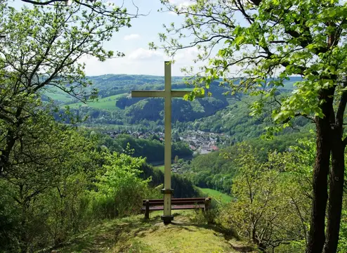 Ausblick von der Wäller Tour Bärenkopp