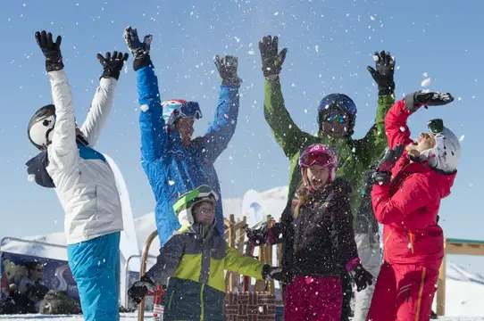 Schneespaß für die ganze Familie
