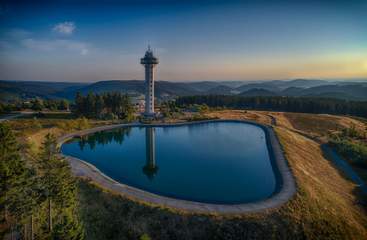 Der Hochheideturm auf dem Ettelsberg