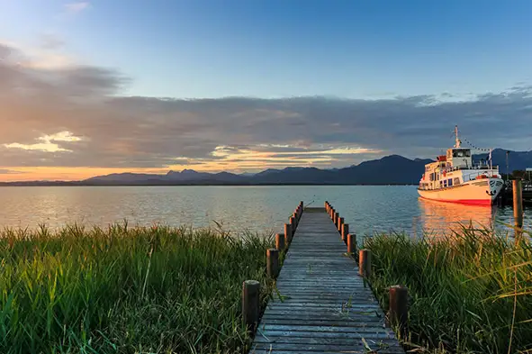 Die Chiemsee-Inseln zu jeder Jahreszeit