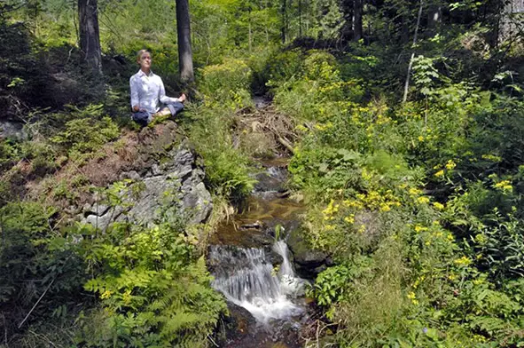 Waldbaden in den Wäldern um Sankt Englmar